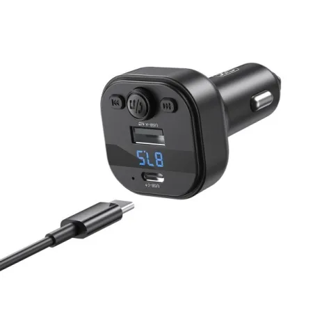 XO BCC18 FM Transmitter Bluetooth + Car charger + Type-C cable - slika 2