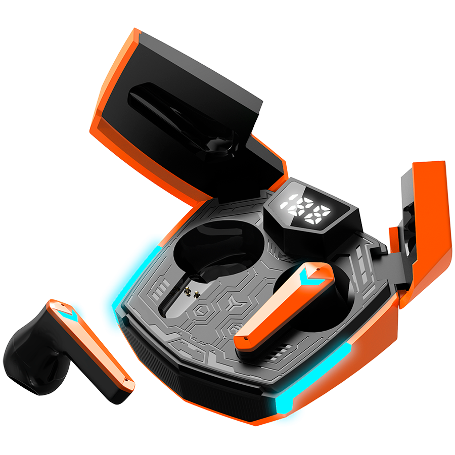 CANYON headset Doublebee GTWS-2 Gaming Orange - slika 4