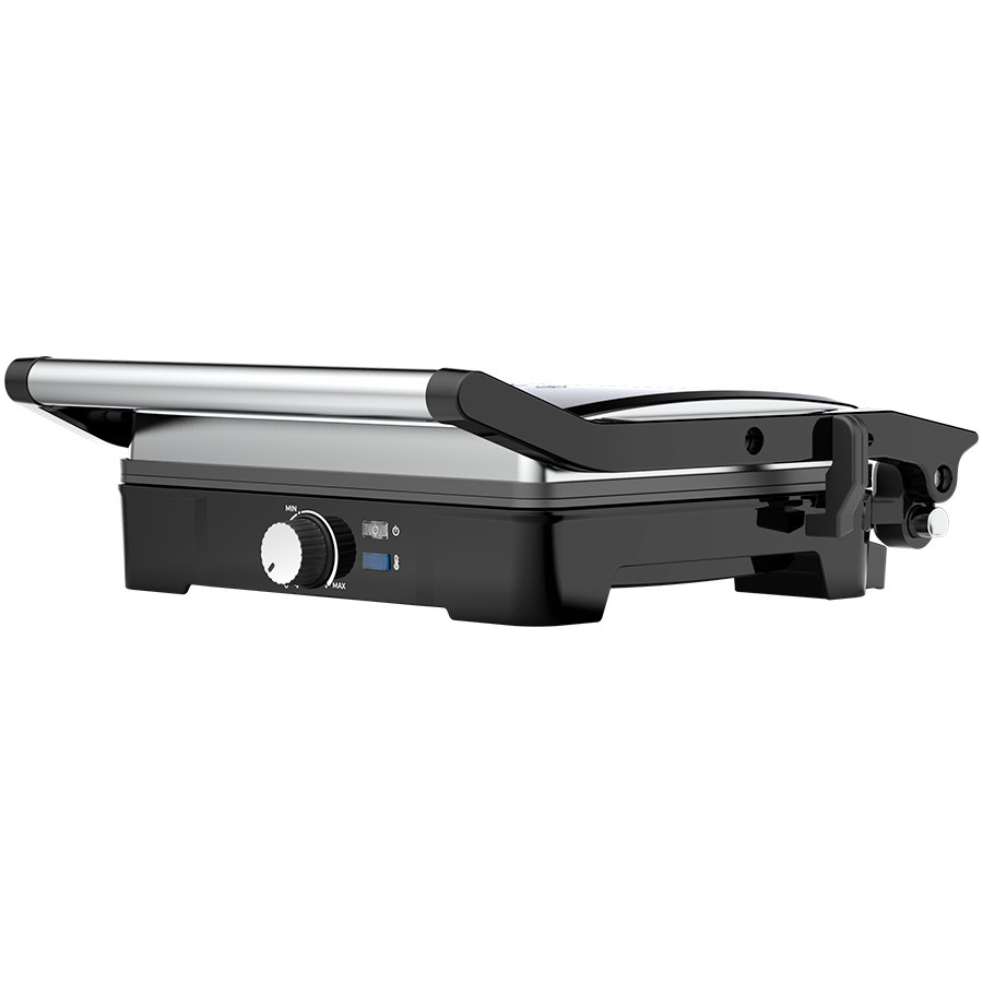 AENO Electric Grill EG2: 2000W, Temperature regulation, Max opening angle -180°, Plate size 290*234mm - slika 2