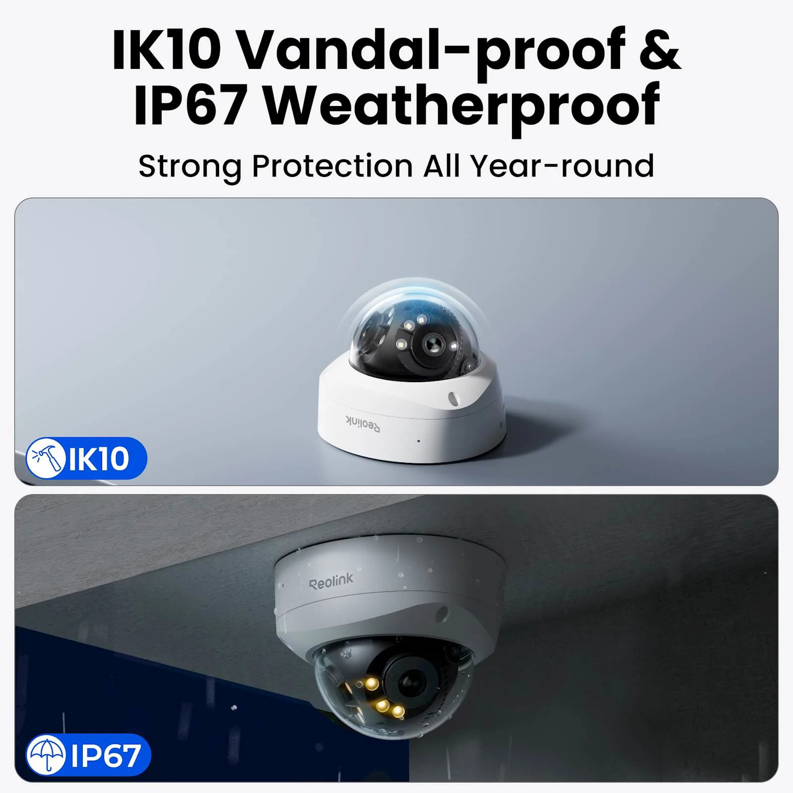 Reolink IP Kamera Duo serija P737 POE, 8MP, 4K, IK10 otporna, 180° pogledom, Noćni vid - slika 4