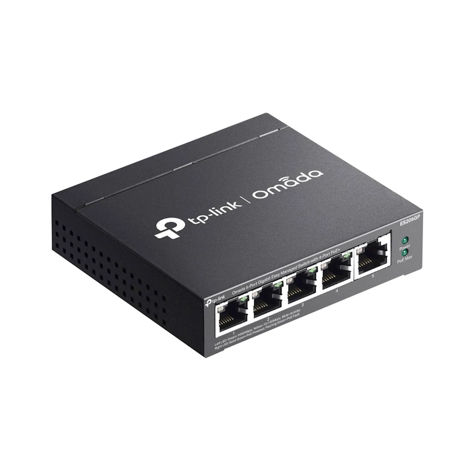 Switch TP-Link Omada 5-Port Gb Easy Managed 4-Port PoE+ ES205GP - slika 4