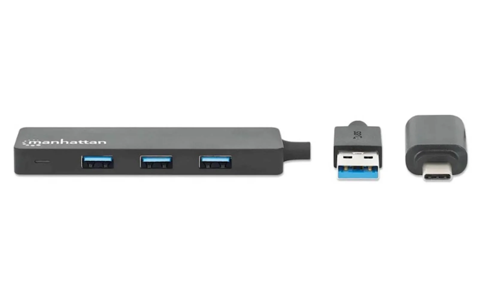 Hub MANHATTAN s 4 USB 3.0 Type-C/Type-A priključka - slika 4