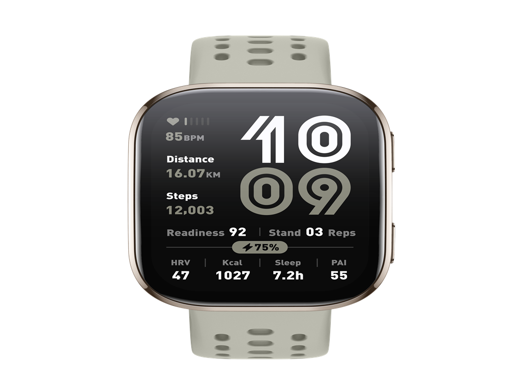Amazfit BIP 6 StoneVibrant 1.97" Display, 24/7health monitoring, 14 days baterry life - slika 3