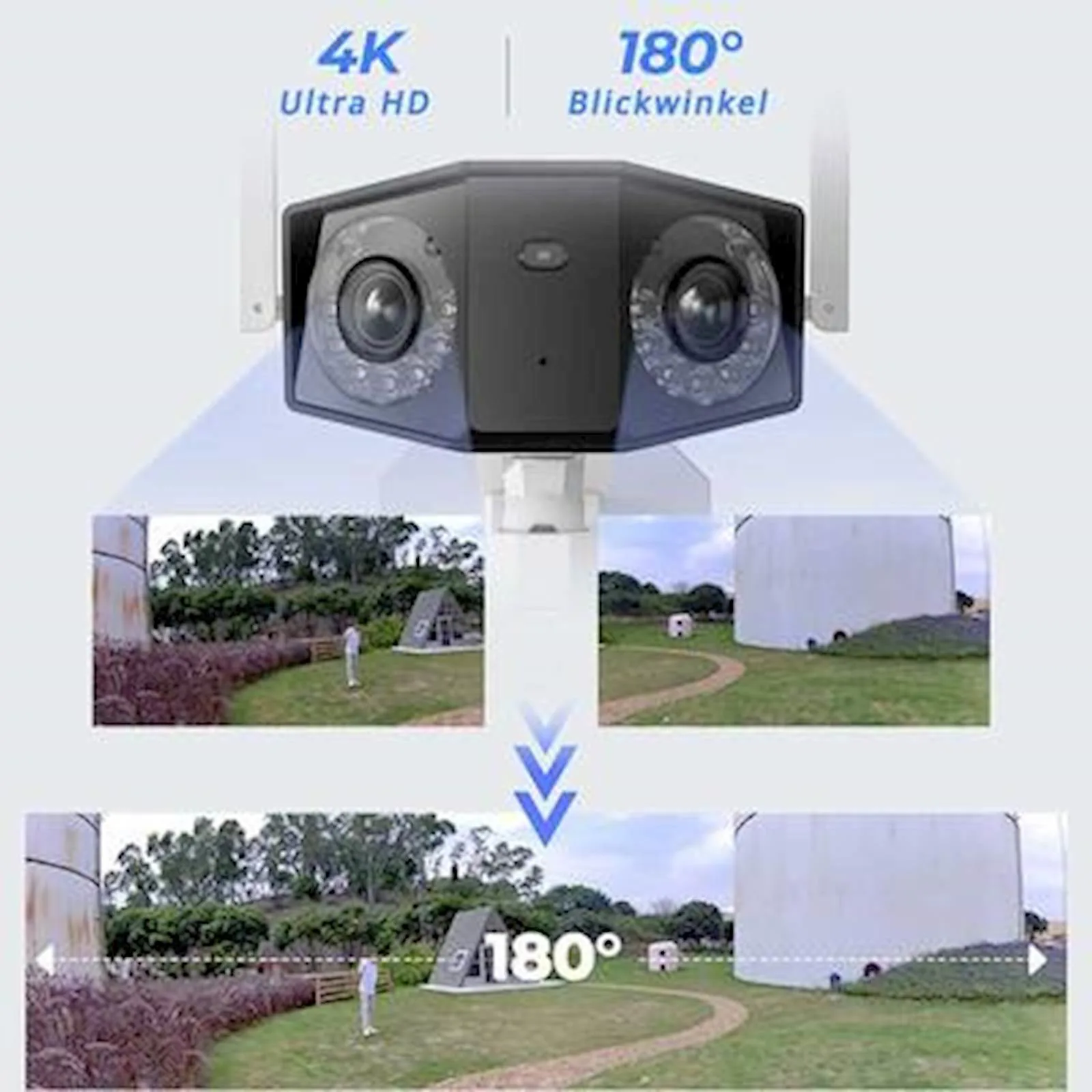 IP Kamera Reolink DUO serija W730 4K WiFi bijela - slika 2
