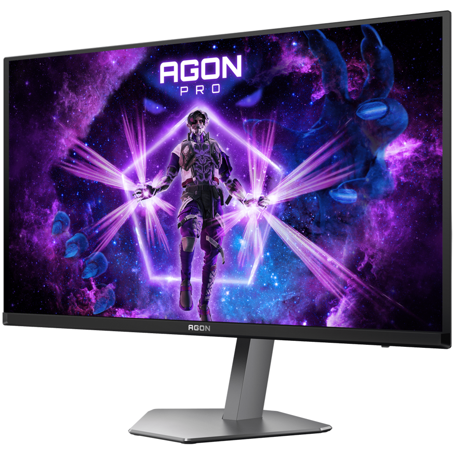 AOC Monitor LED AG276QZD2 AGON PRO 26.7" 2560x1440 QD-OLED Adaptive Sync 240Hz 0.03ms 250 cd/m2 3-sided frameless FULL ERGO 2xHDMI 2xDP USB Hub - slika 2