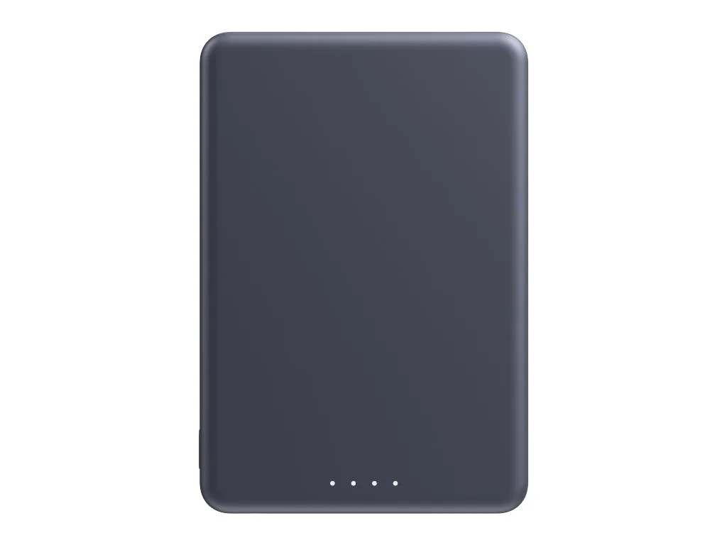 Xiaomi SuperSlim PB 5000 mAh crni USB-C x1, bežično punjenje - slika 2