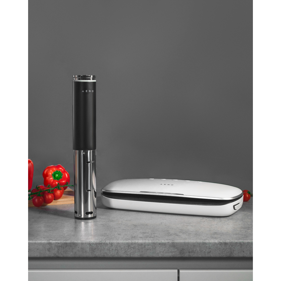 AENO Vacuum sealer VS2: 120W, 75kPa, Dry/Moist Food Mode, 3 modes: Vac+Seal, Seal, Pulse, Max Pocket Width 30 cm - slika 8