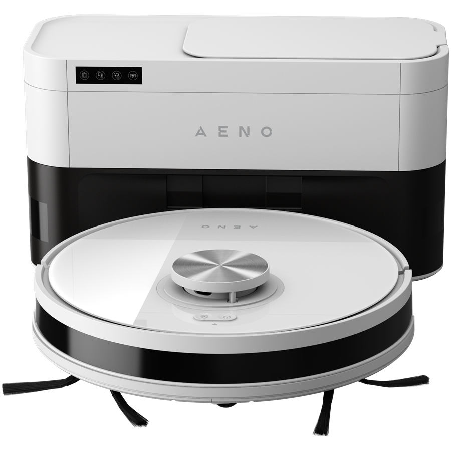 Robot Cleaner w/Dust Collector, white, 2in1 and dust tank, 4000pa, 3200mAh battery - slika 5