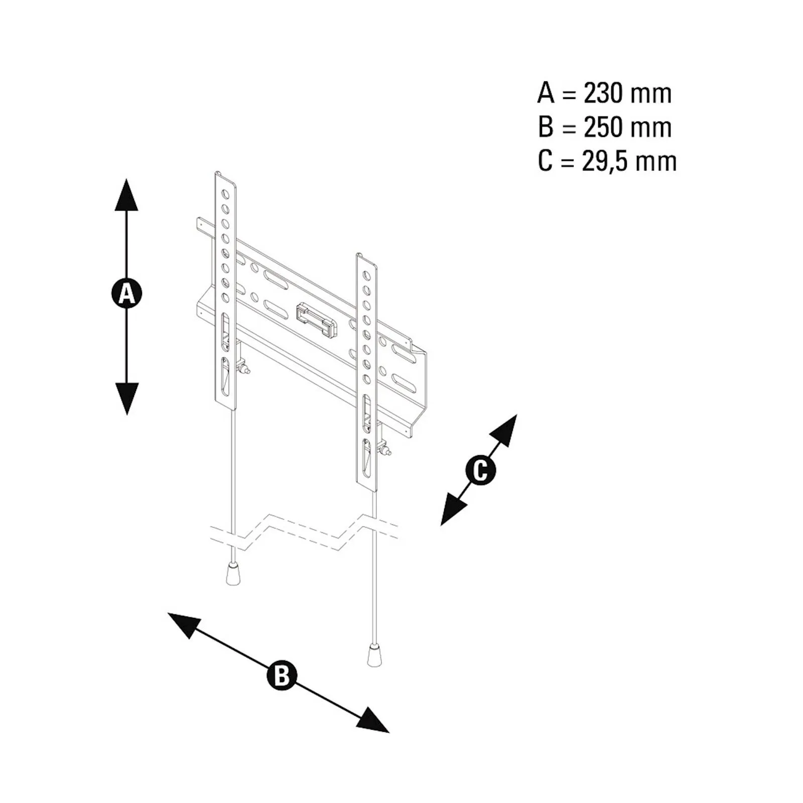 NOSAČ THOMSON WAB54 FIX ZA TV, 46IN - slika 4