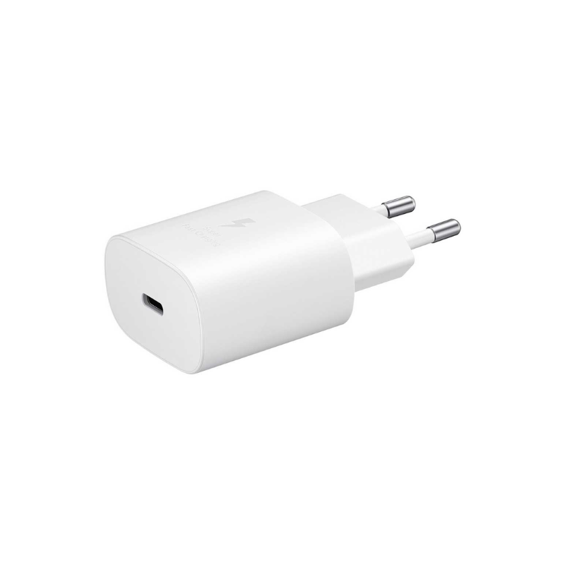 Kucni punjac Samsung Original 25W Fast Type-C Bijeli Adapter TA800 - slika 3