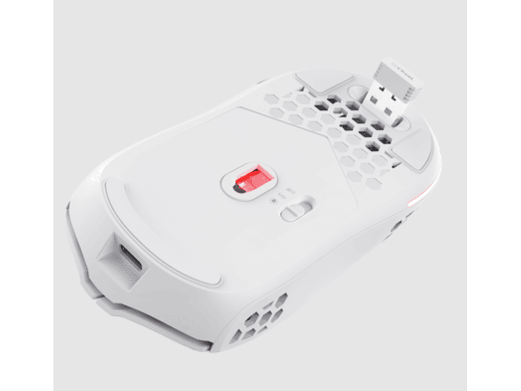Trust GXT 929 Helox ultralagani wireless gaming miš,4800 dpi, bijeli - slika 3