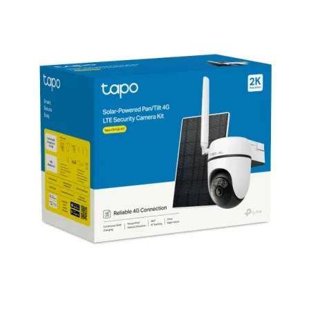 TP-Link Tapo C615G KIT Solar-Powered Pan/Tilt Security Camera Kit, 2K 3MP(2304x1296), 2.4 GHz, 10400mAh rechargeable lithium-ion battery, Solar panel (5.2V, 2.5W), Pan/Tilt, Non-Stop Power, Smart Dete - slika 3