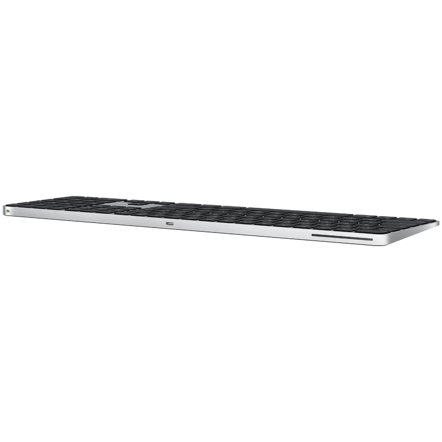 Magic Keyboard with Touch ID and Numeric Keypad for Mac models with Apple silicon - International English - Black Keys,Model A3119 - slika 3