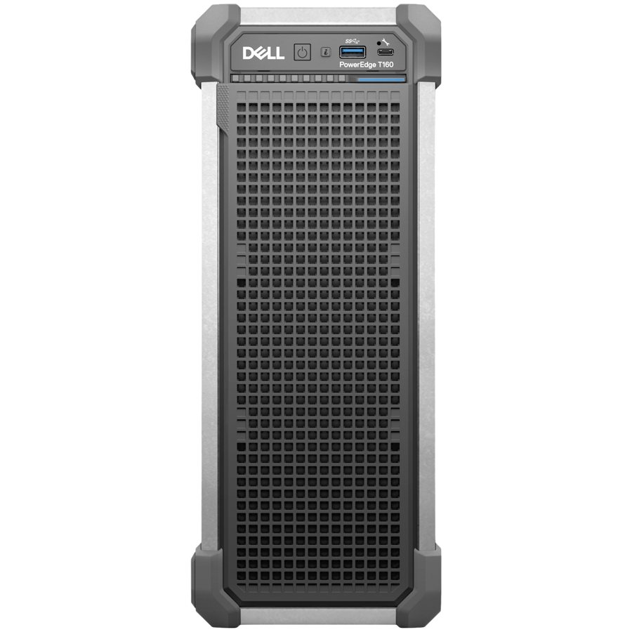 DELL EMC PowerEdge T160, 3x3.5"+ 2x2.5" Cabled HDD, Intel Xeon 6325P (3.5G, 4C/8T, 12MB, Turbo, 55W), 32GB UDIMM ECC 5600MT/s, 2x 480GB SSD SATA, PERC H355, iDRAC9 Enterprise, 300W PS, BCM 5720 DP 1Gb - slika 2