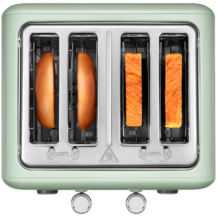 BUYDEEM 4 Slice Toaster, model DT640E, color Cozy Greenish, EU - slika 3
