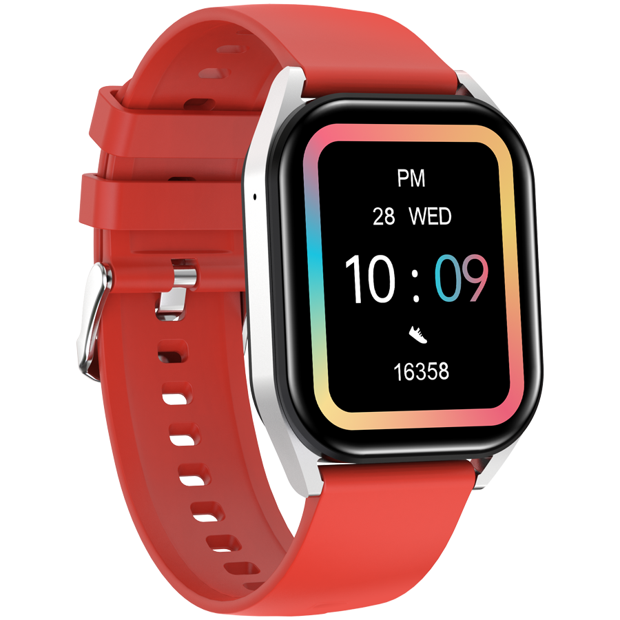 CANYON smart watch Chatter SW-58 BT-CALL Silver Red - slika 2
