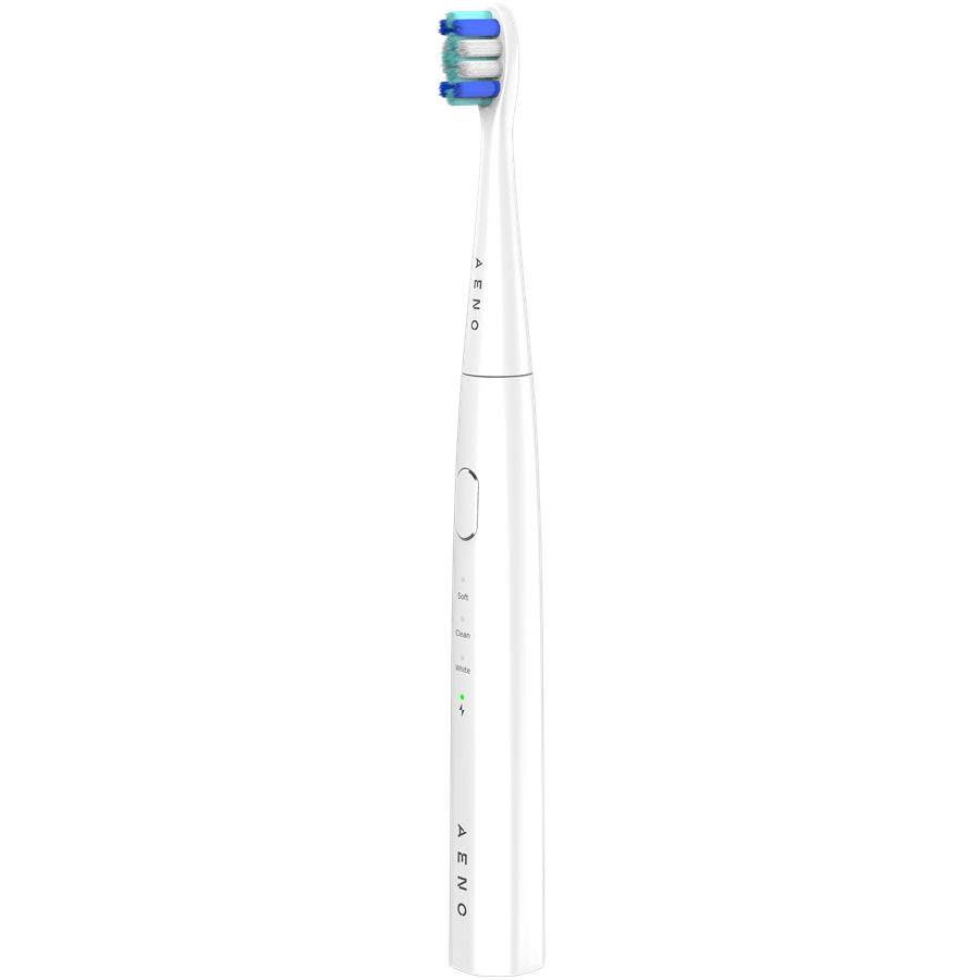 AENO Sonic Electric toothbrush, DB7: White, 3modes, 1 brush head + 2 stickers, 30000rpm, 100 days without charging, IPX7