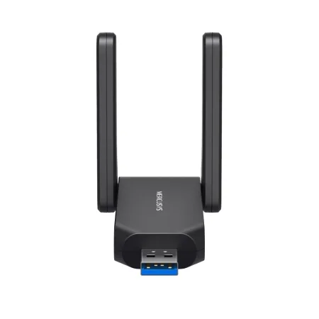 Mercusys MA72XH AX1800 High Gain Wi-Fi 6 USB Adapter, 574 Mbps at 2.4 GHz + 1201 Mbps at 5 GHz, 2 x High Gain External Antenna, USB 3.0, MU-MIMO, OFDMA, Beamforming, WPA3 - slika 3