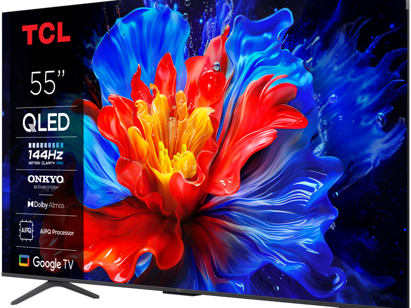 TCL 55"P8K 4K QLED TV 144HzGoogle TV; Motion Clarity Pro;Game Master; Onkyo 2.1; - slika 2