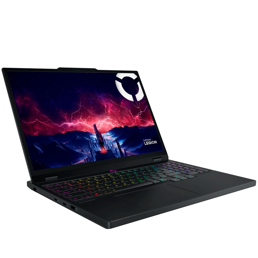 LENOVO LEGION 5 15AHP10, 15.1" OLED 165Hz 1000nits, AMD Ryzen AI  7 350, 32G DDR5-5600(2x16), 1TB SSD, GeForce RTX 5060 8GB GDDR7, 3x USB 3.2, 2x USB-C, HDMI, RJ-45, 80Wh, Eclipse Black, No Os, 2Yr - slika 3