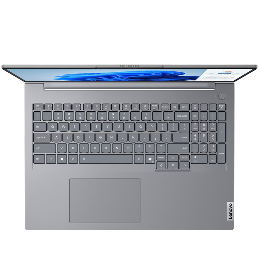 ThinkBook 16 G8 IAL, 16'' WUXGA (1920x1200) IPS 300 nits AG, Ultra 5 225U, 12C, 16GB DDR5, 512GB SSD M.2, Intel Intg, 1080p IR Cam + Mic, WLAN + BT, 2xUSB 3.2, 1xUSB 3.2 Type C, 1xUSB THB 4, HDMI, SD  - slika 7