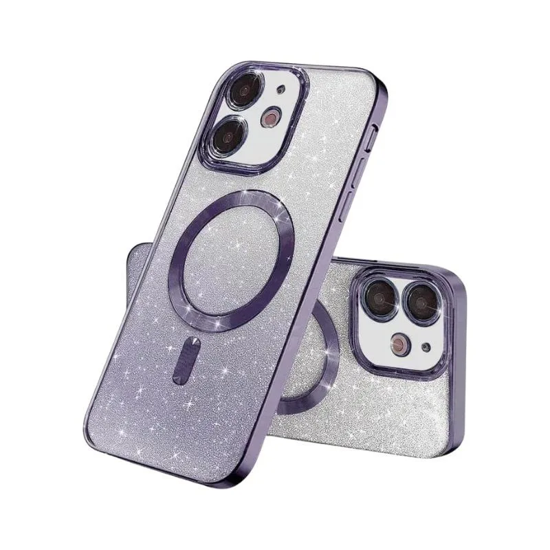 MagSafe glitter maskica Redmi Note 13 Purple