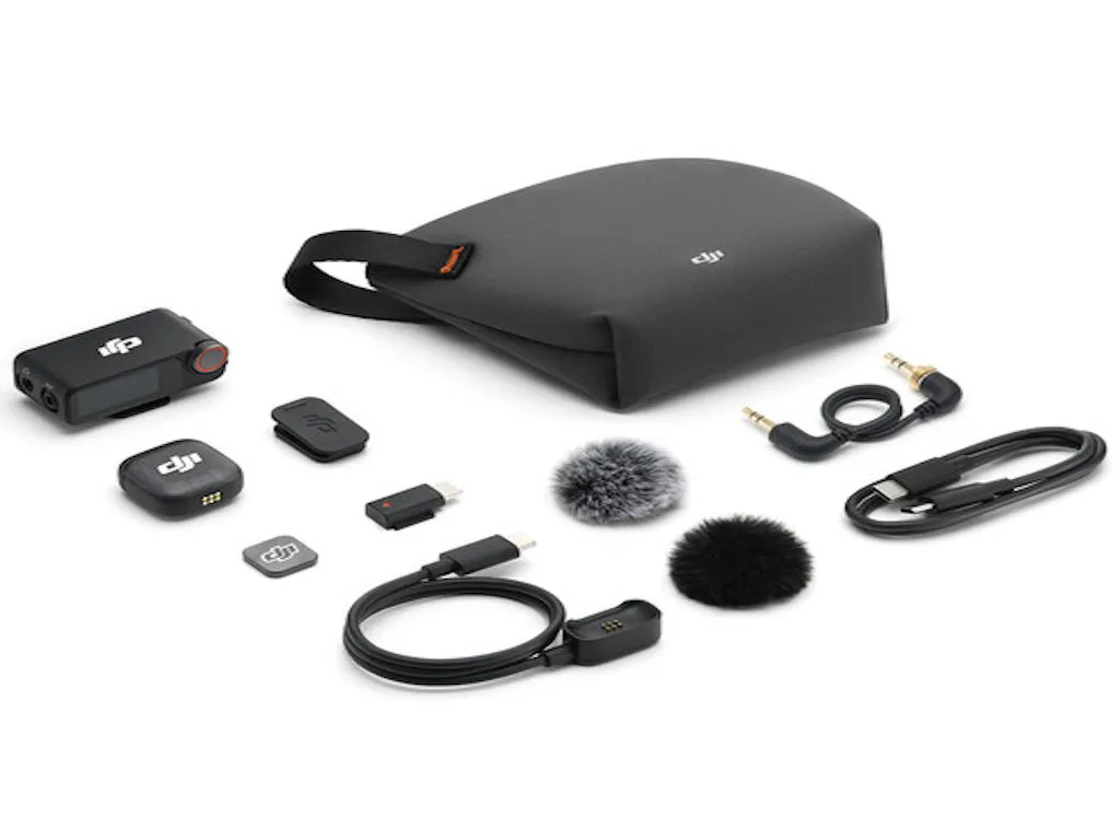 DJI Mic 3 (1 TX + 1 RX)Mikrofon,prenos do 250m,5.5h snimanja,48kHz 24 zvuk, 1x transmiter - slika 2