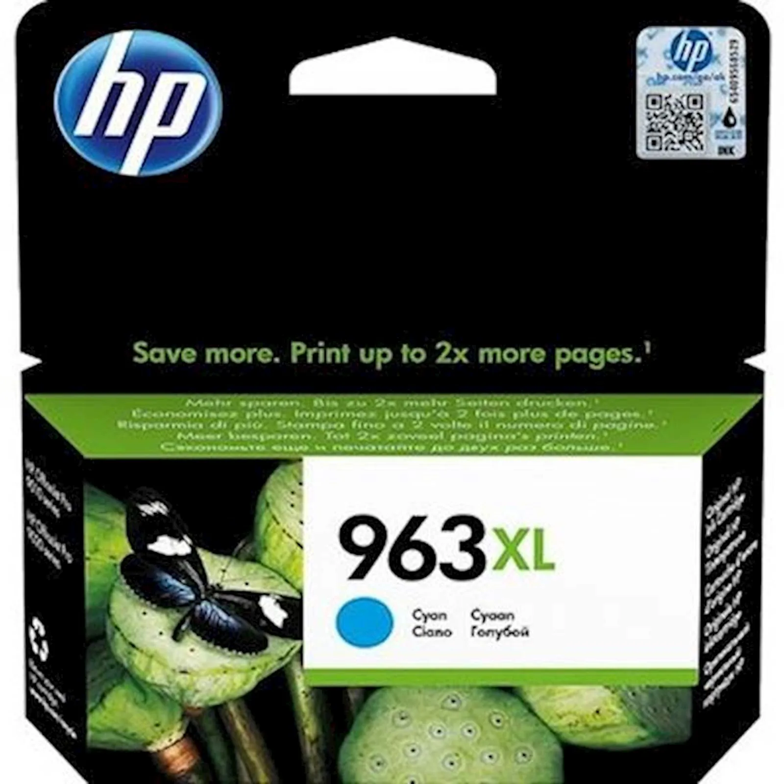 HP 963XL High Yield Cyan Origi - slika 2