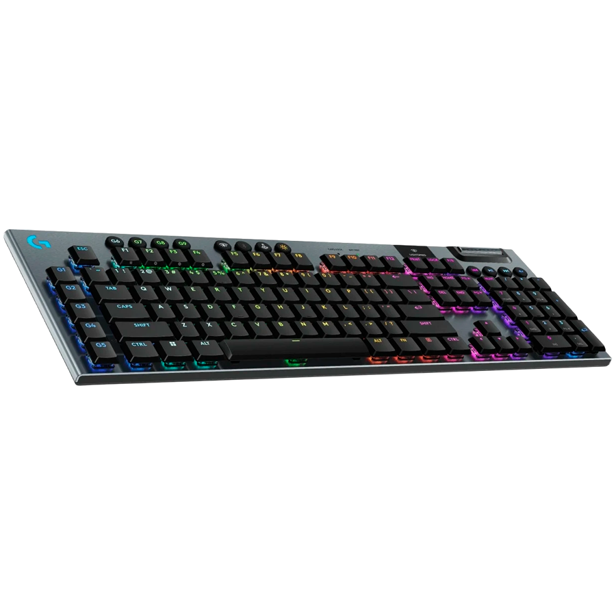 LOGITECH G915 X LIGHTSPEED Wireless Gaming Keyboard - BLACK - US INT'L - 2.4GHZ/BT  - EMEA28i-935 - TACTILE - slika 2