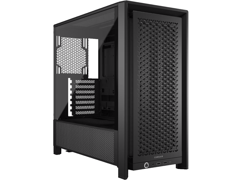 CORSAIR FRAME 4000D Case360mm radiator, 170mm cooler430mm GPU, ATX, Black - slika 5