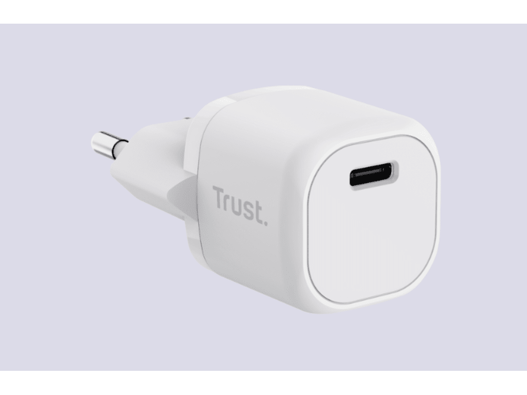 Trust Maxo ultra-small 20WUSB-C punjač za mobitele itablete, bijeli - slika 2