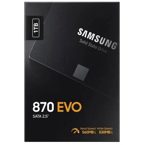 SAMSUNG SSD 870 EVO 1TB2.5'' SATA3;V-NAND MLC560MB/s read,530MB/s write - slika 2