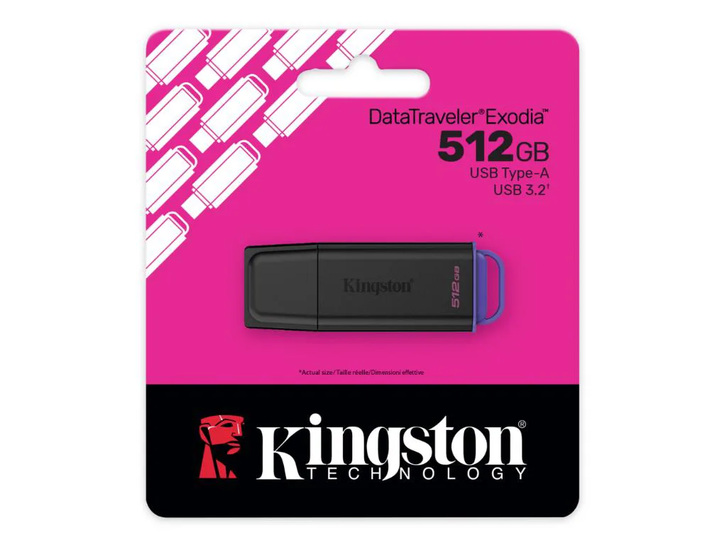 Kingston FD 512GB DTX USB3.2 DataTraveler Exodia Gen 1 - slika 2