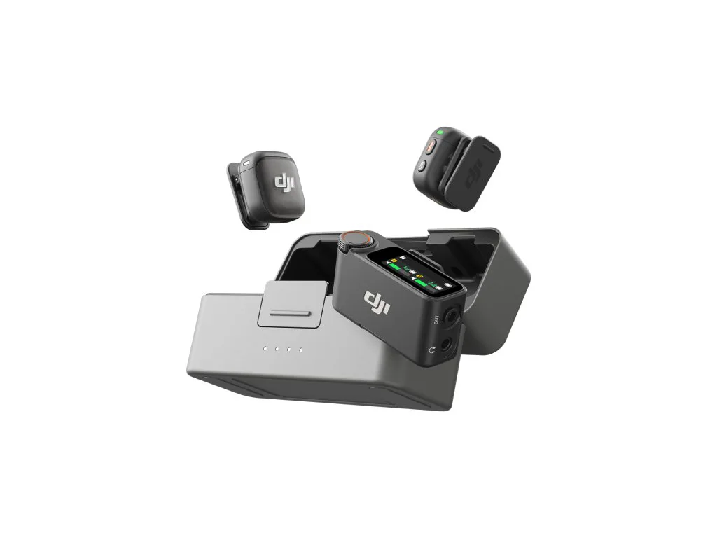 DJI Mic 3 (2TX+1RX+CC)mikrofon, prenos zvuka do 250m5.5h snimanja,48kHz 24 zvuk,OLED zaslon - slika 7