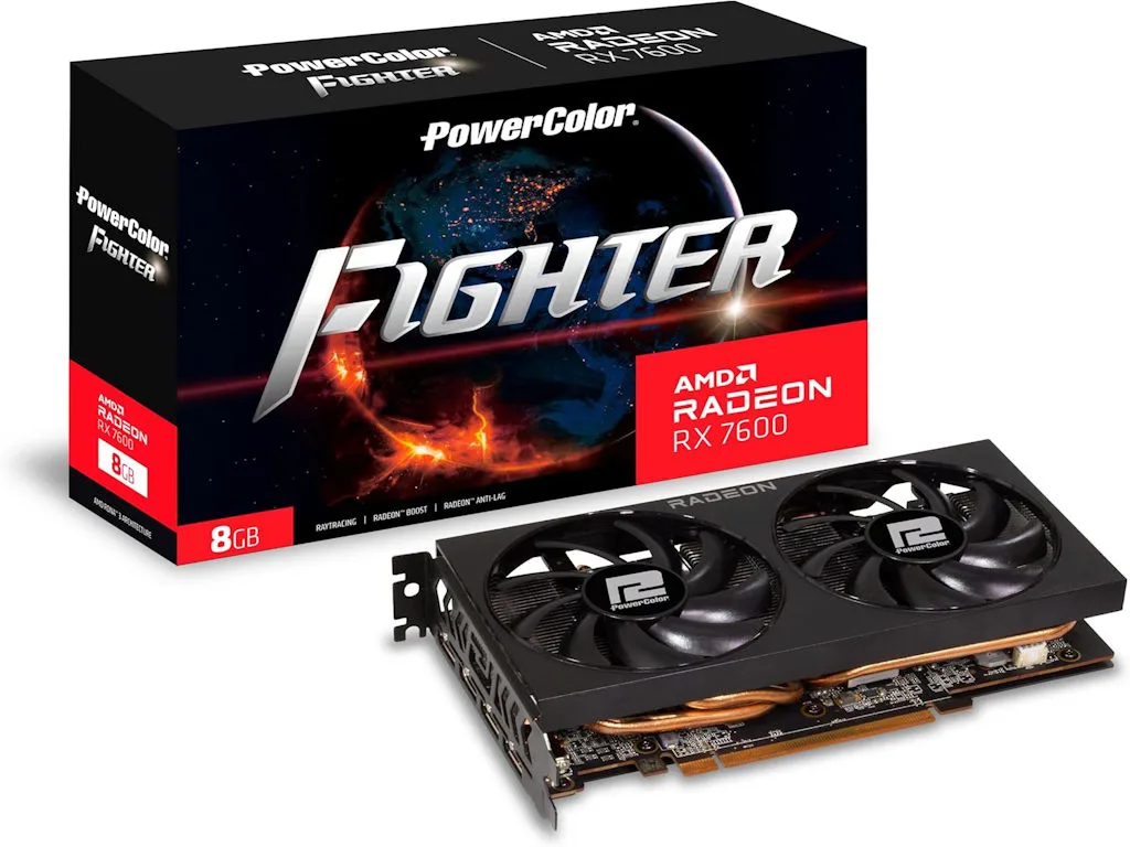Power Color RX 7600 8GB GDDR6128-bit, 3x DP, 1x HDMI - slika 3