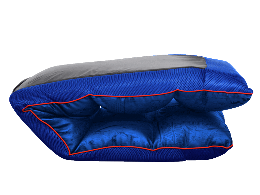Trust GXT 718SM Rayzee SUPERSuperman gaming podna stolica,sklopiva - slika 4