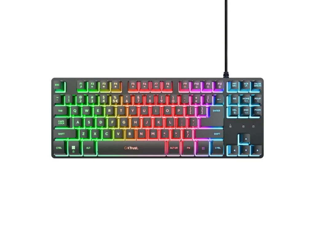 Trust GXT833 Thado TKL, Tastatura Crna, lokalizovano - slika 2