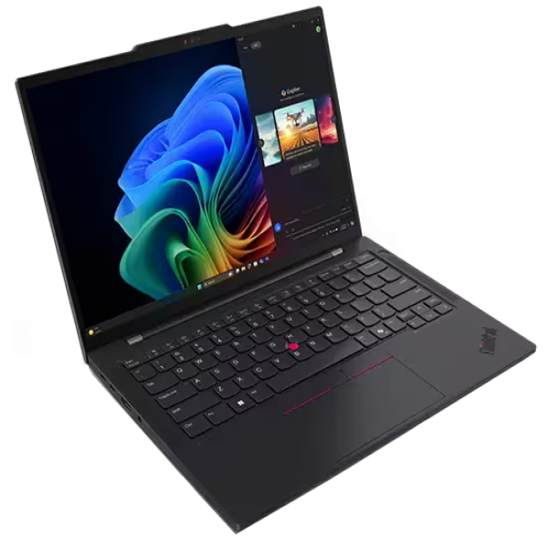 Lenovo ThinkPad T14 Gen 6 14" FHD IPS 400nits, Intel Core Ultra 7 255U, 32GB DDR5 5600, 1TB SSD, Wi Fi 6E, BT 5.3, FPR, RJ 45, 5MP Cam, 2x USB-A, 2x USB-C THB, HDMI, 57Wh, Backlit KB BH, No Os, 3Yr - slika 2