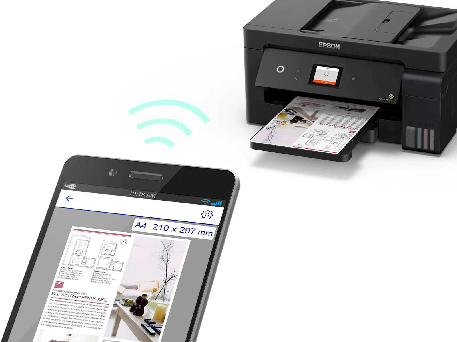 MF Printer EPSON EcoTank L14150 A3 - slika 3