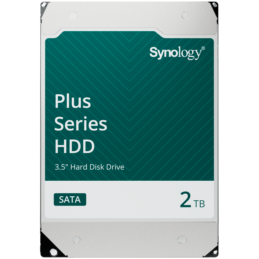 Synology HAT3300-2T 2TB Plus Series 3.5" SATA HDD 6Gb/s, 5400rpm, 180 MB/s; warranty 3 years