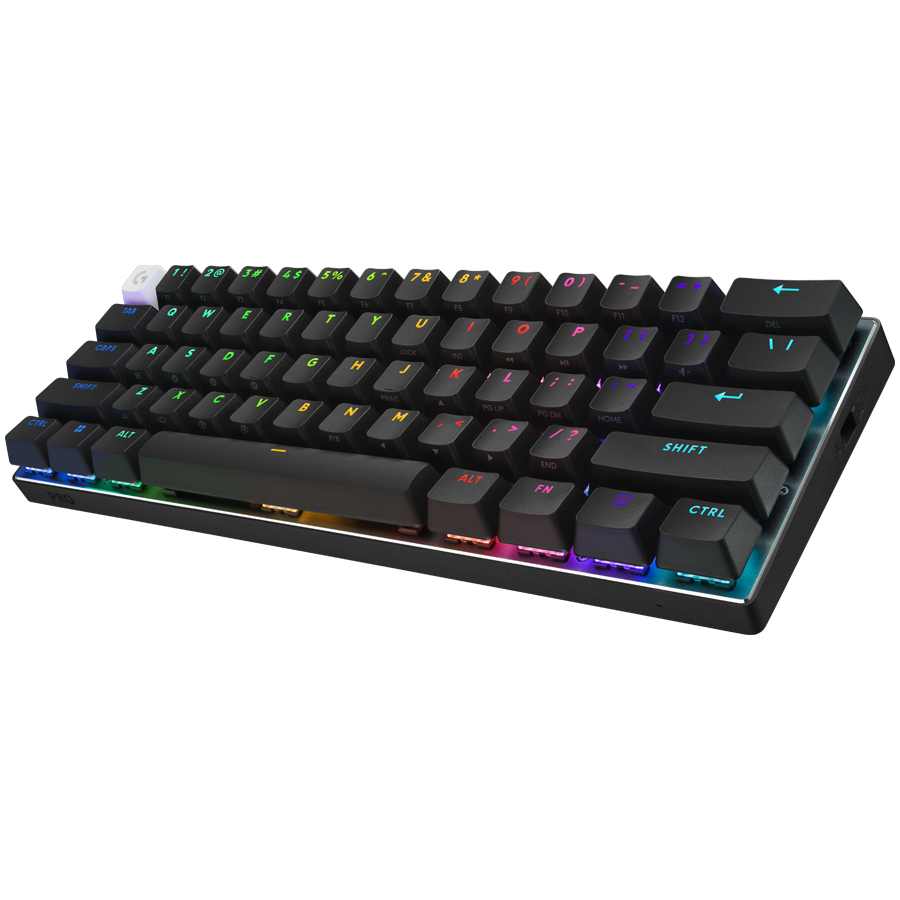 LOGITECH G PRO X 60 LIGHTSPEED Wireless Gaming Keyboard (Tactile) - BLACK - US INT'L - 2.4GHZ/BT - EMEA28-935 - TACTILE SWITCH - slika 3