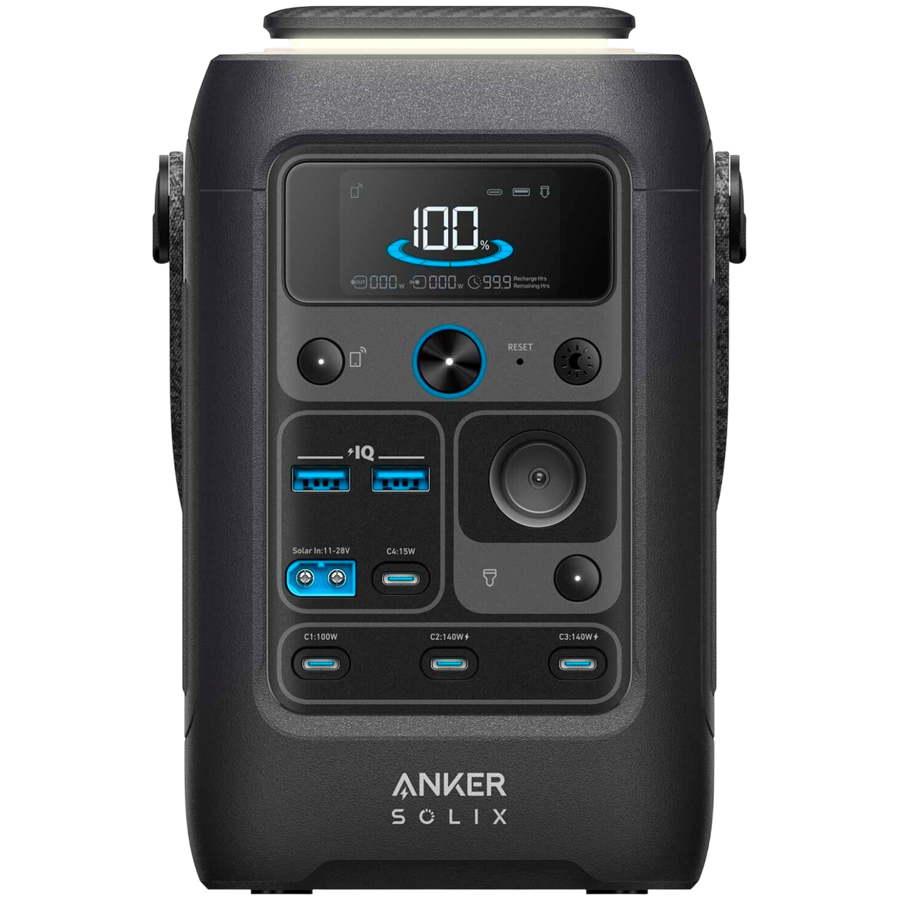 Anker SOLIX C300X DC plus PS60 Portable Solar Panel
