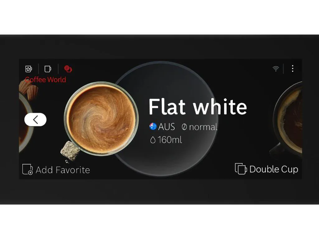 Bosch ugradbeni caffe aparat Serie 8| Crni,30 postavki,Aroma Select, AutoMilk Clean - slika 3