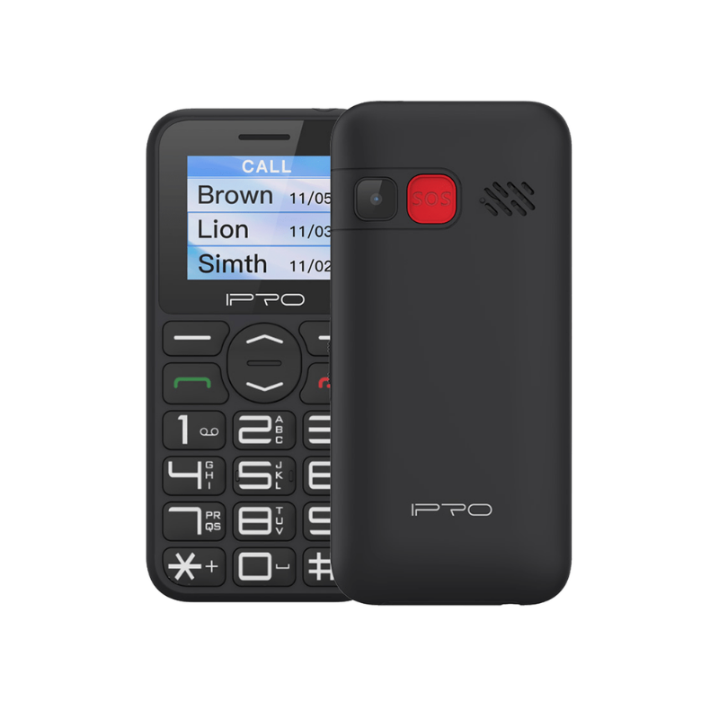 Telefon na tipke IPRO F183 Black - slika 3