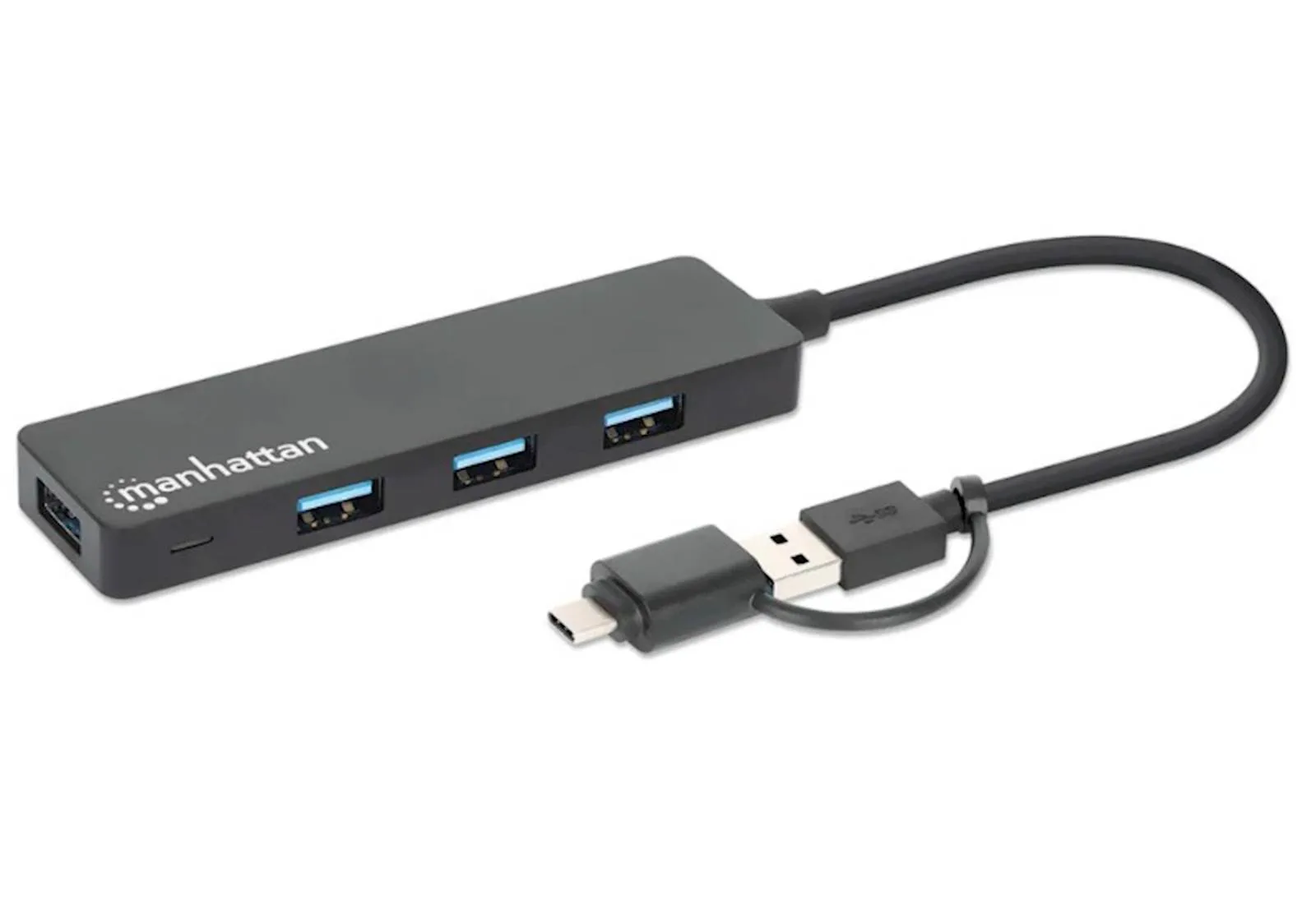 Hub MANHATTAN s 4 USB 3.0 Type-C/Type-A priključka - slika 3