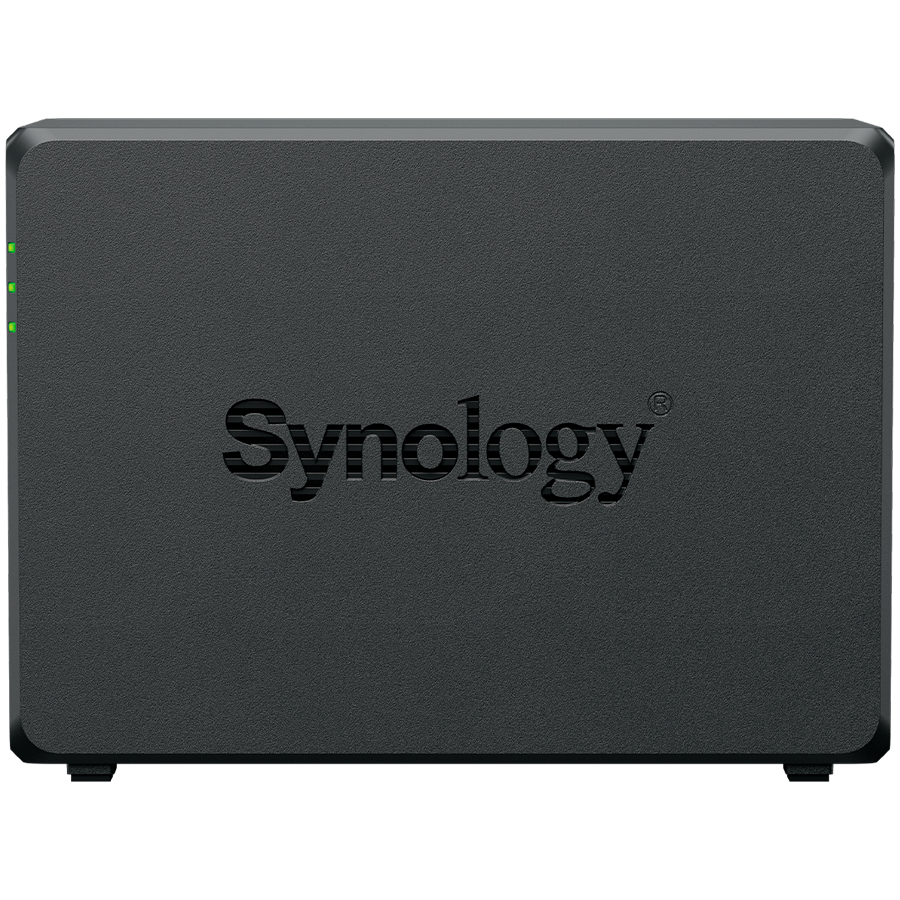 Synology DS725+, Tower, 2-Bays 3.5'' SATA HDD/SSD, 2 x M.2 2280 NVMe SSD, CPU AMD Ryzen R1600 dual-core (4-thread), max. boost up to 3.1 GHz, 4 GB DDR4 ECC SODIMM, 1 x 2.5 GbE, 1 x 1GbE, 1 x USB 3.2,  - slika 4