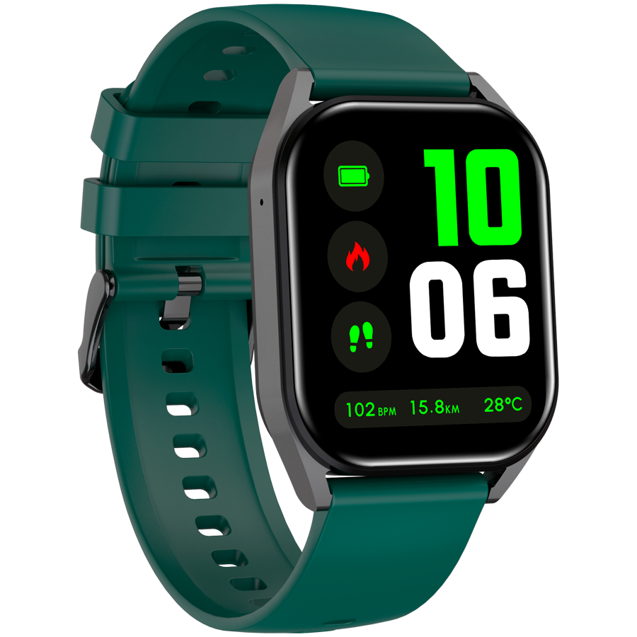 CANYON smart watch Chatter SW-58 BT-CALL Black Green - slika 2