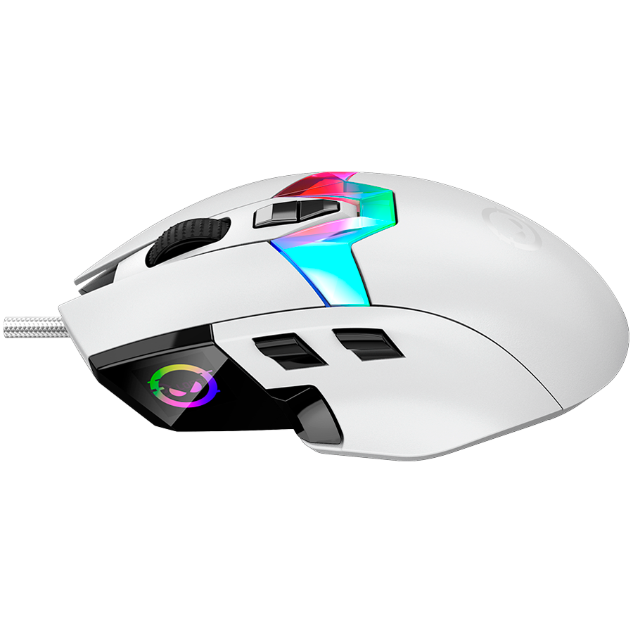 LORGAR MSP80, 8000 Hz Gaming Mouse Pro, White - slika 3