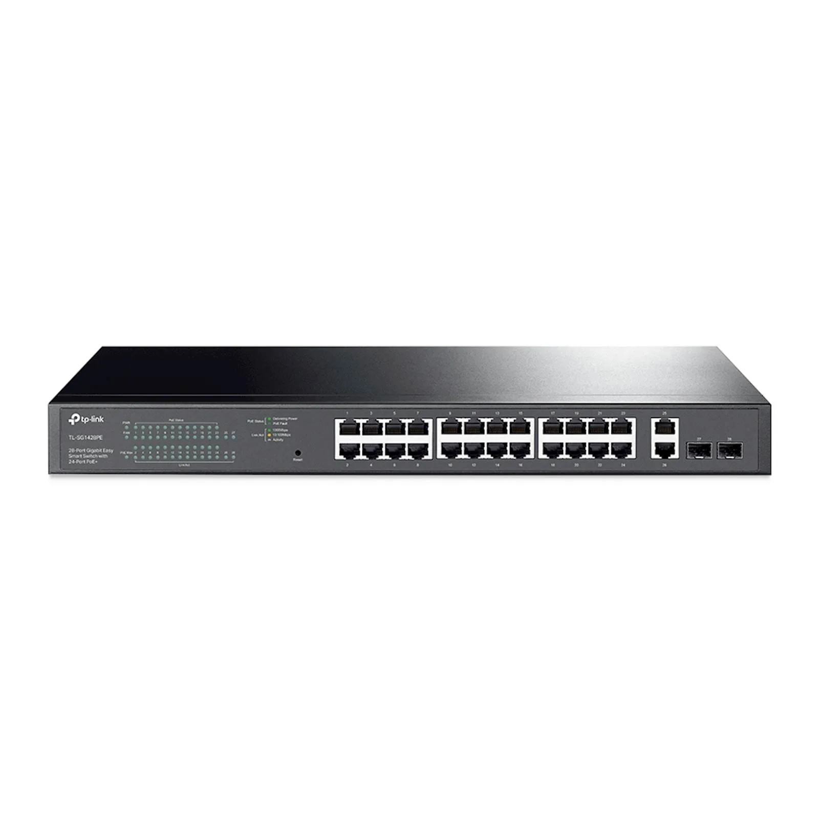 Switch 28-Port Gigabit Smart PoE+ TP-Link Omada TL-SG1428PE - slika 2