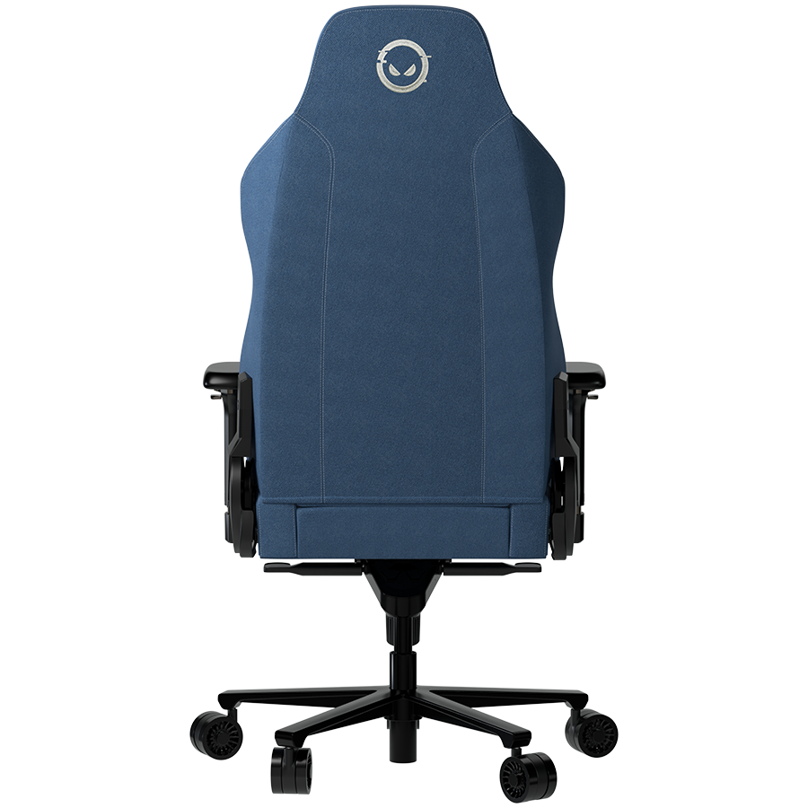 LORGAR Ace 422, Gaming chair, Anti-stain durable fabric, 1.8 mm metal frame, multiblock mechanism, 4D armrests, 5 Star aluminium base, Class-4 gas lift, 75mm PU casters, Blue - slika 4